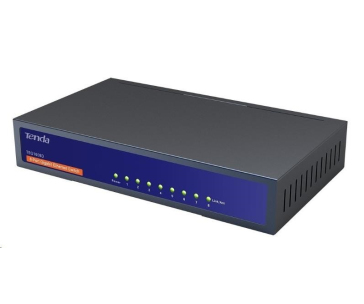 Tenda TEG1008D 8-portový Gigabit Ethernet Switch, 10/100/1000Mbps, Kov