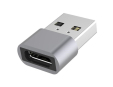 PremiumCord USB redukce USB C - USB2.0 A (F/M)