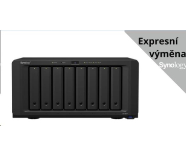 BAZAR - Synology DS1821+ DiskStation (4C/Ryzen V1500B/2,2GHz/4GBRAM/8xSATA/2xM.2/4xUSB3.2/2xeSATA/4xGbE/1xPCIe) - Poškoz