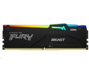 KINGSTON DIMM DDR5 16GB 5600MT/s CL36 FURY Beast RGB EXPO