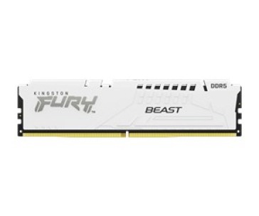 KINGSTON DIMM DDR5 16GB 5600MT/s CL36 FURY Beast Bílá EXPO