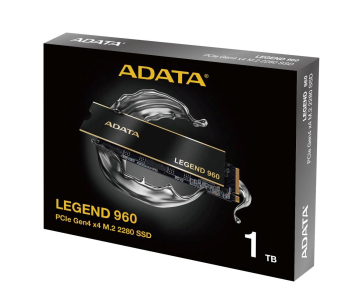 ADATA SSD 1TB LEGEND 960, PCIe Gen4 x4, M.2 2280, (R:7400/ W:6000MB/s)