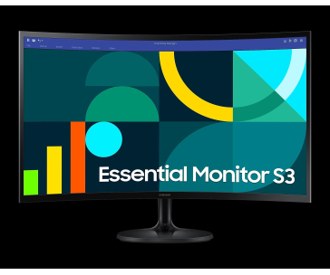 SAMSUNG MT LED LCD 27" S36GD - VA, prohnutý, 1920c1080, 100Hz