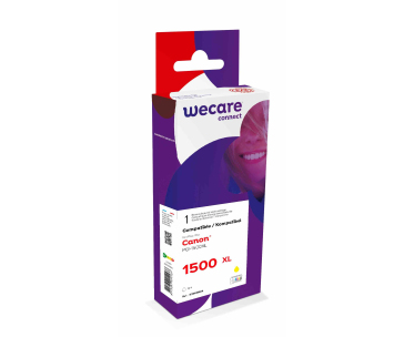 WECARE ARMOR cartridge pro CANON,MAXIFY MB2050, 2350,2750 Yellow (PGI1500XLY) 12ml, 1030 str