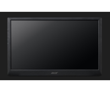 ACER LCD PM161QBbmiuux, 40cm (15.6"),1920x1080,250cd/m2,HDR10,170/170,Černá