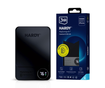 3mk powerbanka - HARDY MagSynergy Ni+ 10,000mAh, bezdrátové nabíjení