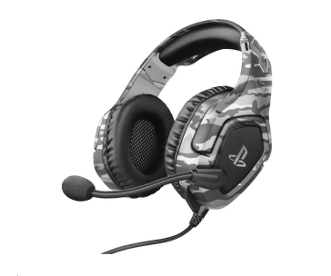 BAZAR - TRUST sluchátka GXT 488 Forze-G PS4 Gaming Headset - Sony Licensed - grey - Poškozený obal (Komplet)