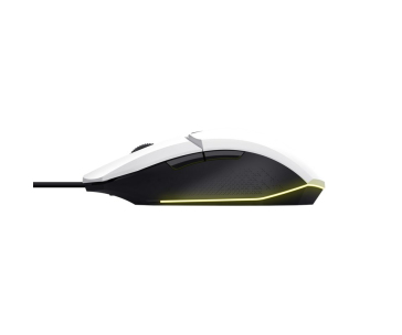 TRUST myš GXT 109W FELOX Gaming Mouse, optická, USB, bílá