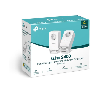 TP-Link PG2400P KIT průchozí powerline set (G.hn2400,2xGbE)