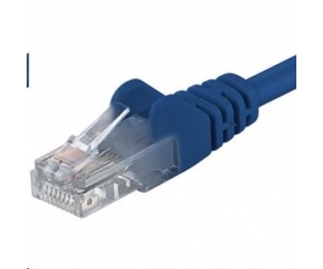 PREMIUMCORD Patch kabel UTP RJ45-RJ45 CAT5e 1.5m modrá