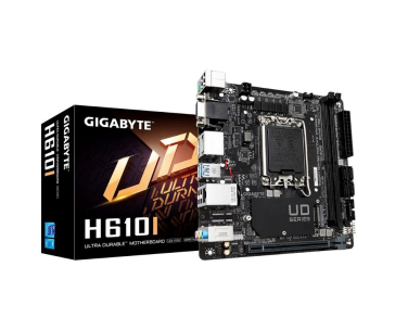 GIGABYTE MB Sc LGA1700 H610I, Intel H610, 2xDDR5, 2xDP, 1xHDMI, 1xVGA, Mini-ITX