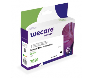 WECARE ARMOR cartridge pro Epson WorkForce Pro WF-5110, 5190, 5620, 5690 (C13T78914010), černá/black, 73ml, 4000str