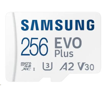 Samsung micro SDXC karta 256GB EVO Plus + SD adaptér