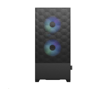 FRACTAL DESIGN skříň Pop Air RGB Black TG Clear Tint, 2x USB 3.0, bez zdroje, ATX