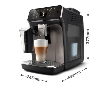 Philips Series 4400 LatteGo EP4449/70 automatický kávovar, 1500 W, 15 bar, vestavěný mlýnek, uživatelské profily