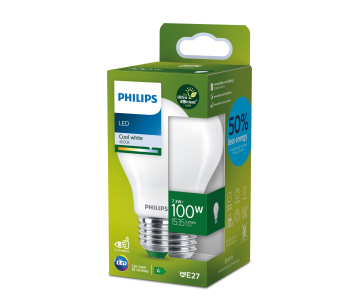 PHILIPS žárovka LED CLA 100WA60 E27 4000K FR UE SRT4