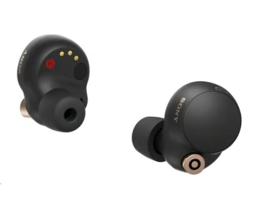 BAZAR - Sony bezdrátová sluchátka WF-1000XM4, EU, černá - Po opravě