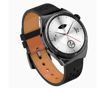 Garett Smartwatch V12 Black leather