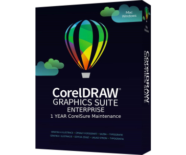 CorelDRAW Graphics Suite Perpetual Education 1Y CorelSure Maintenance (1-4) (Windows/MAC)