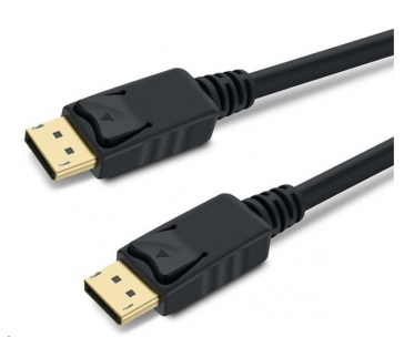 PREMIUMCORD DisplayPort 1.3/1.4 přípojný kabel M/M, zlacené konektory, 1.5m