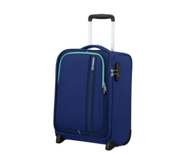 American Tourister Sea Seeker Upright Underseater TSA Combat Navy