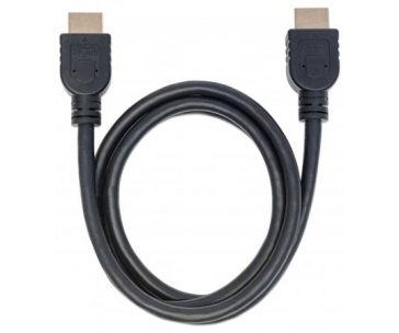 MANHATTAN kabel In-wall CL3 High Speed HDMI s Ethernetem, HEC, ARC, 3D, 4K, stíněný, 8m, Black