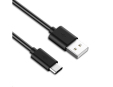 PremiumCord Kabel USB 3.1 C/M - USB 2.0 A/M, rychlé nabíjení proudem 3A, 50cm, černá