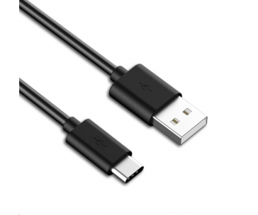 PremiumCord Kabel USB 3.1 C/M - USB 2.0 A/M, rychlé nabíjení proudem 3A, 50cm, černá