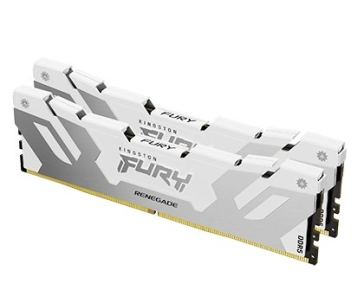 KINGSTON DIMM DDR5 32GB (Kit of 2) 6800MT/s CL36 FURY Renegade Bílá XMP