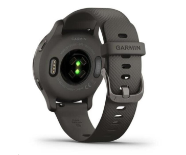 Garmin GPS sportovní hodinky Venu2S Slate/Black Band, EU