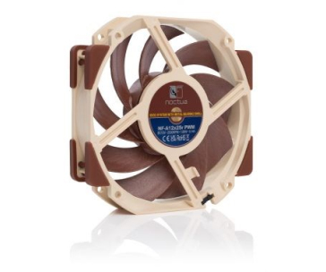 NOCTUA Ventilátor NF-A12x25r-PWM, 120x120x25 mm, hnědá