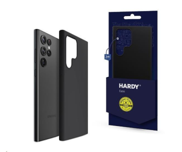 3mk ochranný kryt Hardy Android Silicone MagCase pro Samsung Galaxy S23+, černá