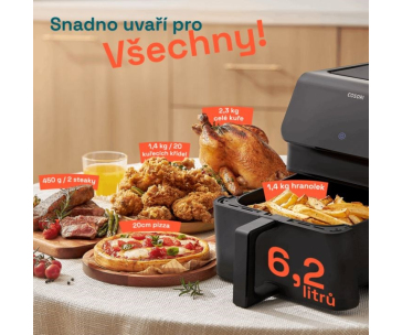 Cosori P651 PREMIUM II Chef edition 6,2l horkovzdušná fritéza