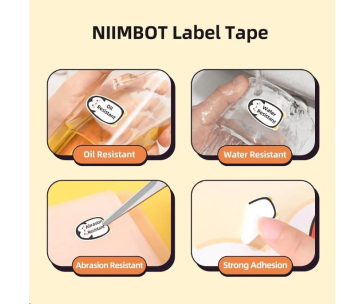 Niimbot štítky T 12x40mm 160ks Kočky pro D11, D11-M, D110, D110-H