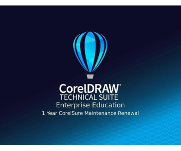 CorelDRAW Technical Suite 2024 3D CAD Enterprise EDU License (incl. 1 Year CorelSure Maintenance)(51-250)