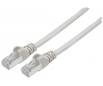 Intellinet patch kabel, Cat6A Certified, CU, SFTP, LSOH, RJ45, 30m, šedý