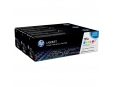 HP 125A CMY 3-pack LJ Toner Cart, CF373AM (1,400 / 1,400 / 1,400 pages)