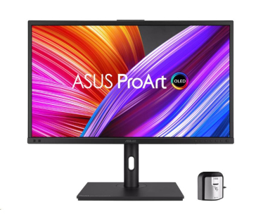 ASUS LCD 27” PA27DCE-K ProArt 3840x2160 4K OLED, 99% DCI-P3, HDR-10,USB-C PD 80W, 3xHDMI, DP, REPRO, Hardware Calibratio