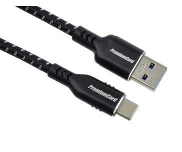 PREMIUMCORD Kabel USB-C na USB 3.0, 5Gbit/s, 1m