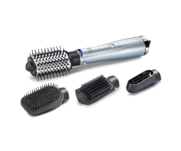 BaByliss AS774E kulmofén, 1000 W, 2 teploty, ionizace, 4 nástavce, modrá