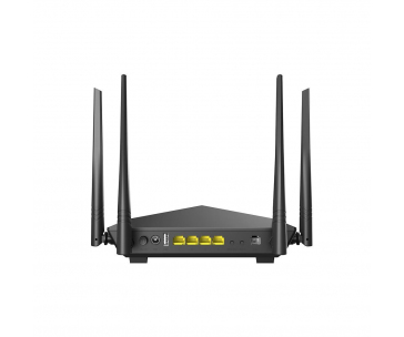 Tenda V12 - Wireless AC Dual Band VDSL2+/VDSL/ADSL Router 802.11ac/a/b/g/n,1200 Mb/s, Gigabit WAN/LAN, USB 2.0, VPN serv