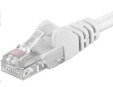 PremiumCord Patch kabel UTP RJ45-RJ45 CAT6 3m bílá