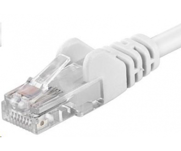 PremiumCord Patch kabel UTP RJ45-RJ45 CAT6 3m bílá