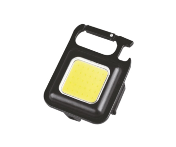 HM Müllner UL6 6W LED COB mini nabíjecí svítilna přívěšek s otvírákem