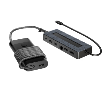 HP Universal USB-C Hub and Laptop Charger Combo-EURO