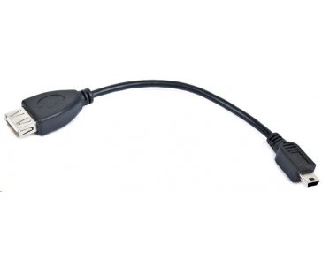 GEMBIRD Kabel USB 2.0 A-Mini B OTG 15cm (F/M, pro tablety a smartphone)