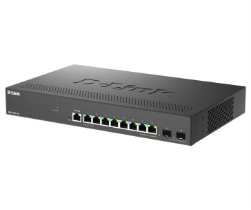 D-Link DMS-1250-10S/E 8x 2.5G BASE-T, 2x 10G SFP+ Smart Managed Switch