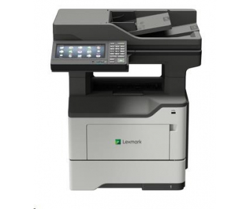 LEXMARK Multifunkční ČB tiskárna MX622adhe, A4, 47ppm, 2048MB, barevný LCD displej, duplex,DADF, USB 2.0, LAN,