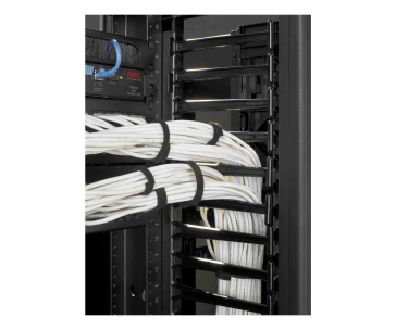 APC Valueline, Vertical Cable Manager for 2 & 4 Post Racks, 84"H X 6"W, Double-Sided with Doors