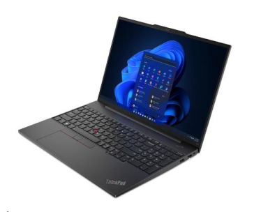 LENOVO NTB ThinkPad E16 G1 - i5-1335U,16" WUXGA IPS,8GB,512SSD,HDMI,THB,Int. Iris Xe,IRcam,W11P,3Y Onsite